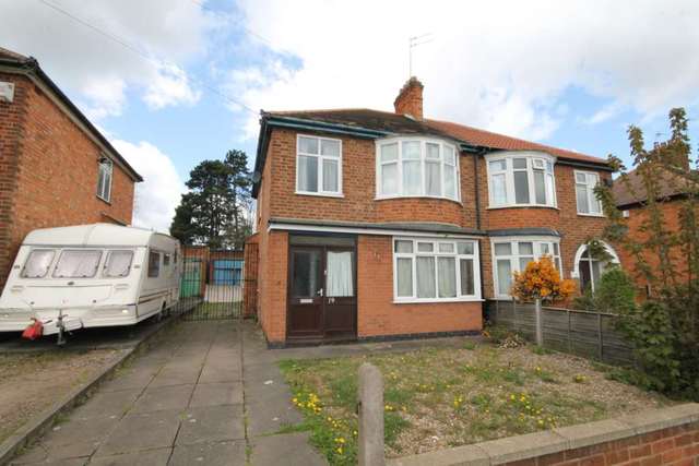  Image of 3 bedroom Semi-Detached house for sale in Glenborne Road Leicester LE2 at Glenborne Road  Leicester, LE2 6TP