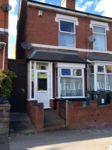  Image of 3 bedroom Terraced house for sale in Greswolde Road Sparkhill Birmingham B11 at Greswolde Road Sparkhill Birmingham, B11 4DL