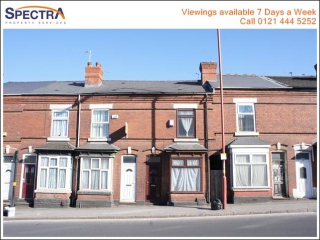  Image of 3 bedroom Terraced house to rent in Pershore Road Kings Norton Birmingham B30 at Pershore Road  Kings Norton, B30 3BH