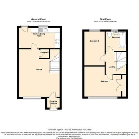  Image of 2 bedroom Terraced house for sale in Sapphire Road Bellshill ML4 at Sapphire Road  Bellshill, ML4 2ES