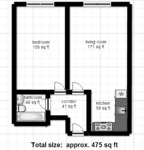  Image of 1 bedroom Flat to rent in Queenstown Road London SW8 at Queenstown Road Chelsea Bridge Wharf London, SW8 4NJ