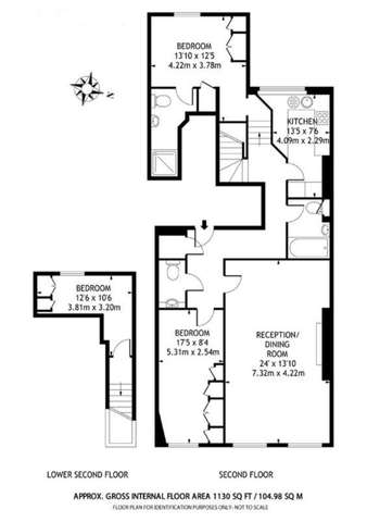  Image of 3 bedroom Apartment to rent in Lancaster Gate London W2 at Lancaster Gate Lancaster Gate London, W2 3NA
