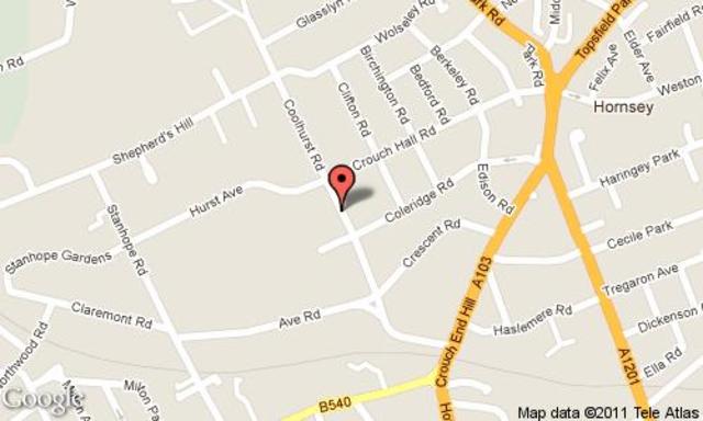  Image of 2 bedroom Flat to rent in Coolhurst Road London N8 at London  Crouch End, N8 8EL