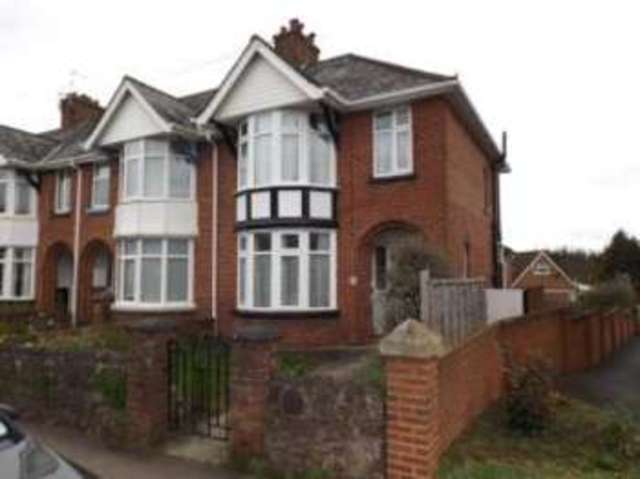  Image of 3 bedroom End of Terrace for sale in Mount Pleasant Road Exeter EX4 at Exeter Devon Exwick, EX4 7AH