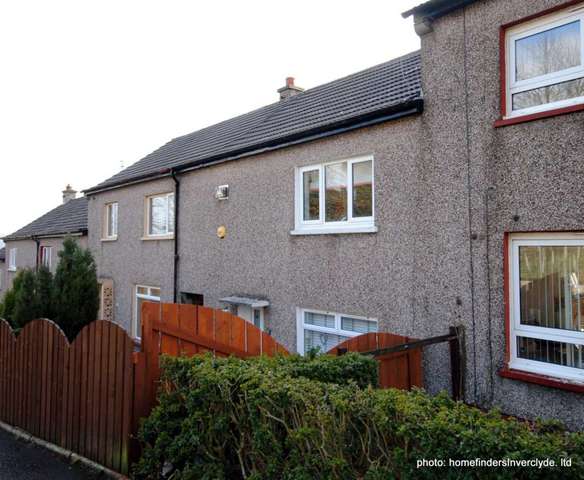  Image of 2 bedroom Terraced house for sale in Fletcher Avenue Gourock PA19 at Fletcher Ave  Gourock, PA19 1TU