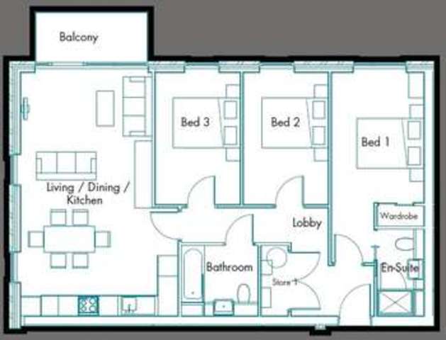  Image of 3 bedroom Flat for sale in Norman Road London SE10 at 30 Norman Road London Greenwich, SE10 9QX