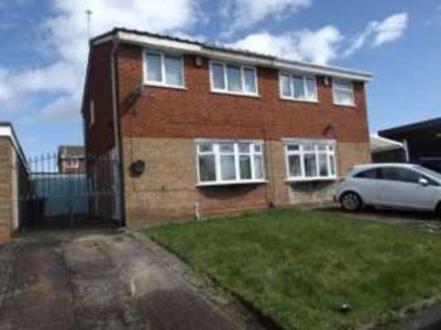  Image of 3 bedroom Semi-Detached house for sale in Ingledew Close Walsall WS2 at Walsall West Midlands Willenhall, WS2 0NF