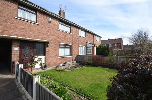  Image of 3 bedroom Terraced house for sale in Leigh Green Close Widnes WA8 at Leigh Green Close  Widnes, WA8 8XY