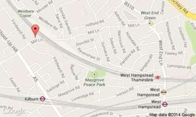  Image of 2 bedroom Flat to rent in Mill Lane London NW6 at West Hampstead London West Hampstead, NW6 1AQ