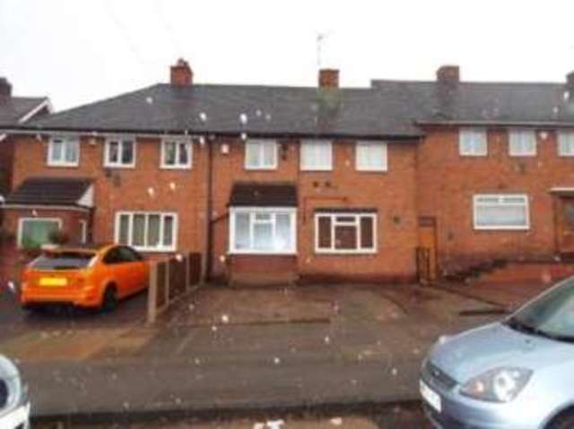  Image of 3 bedroom Terraced house for sale in Mirfield Road Kitts Green Birmingham B33 at Birmingham West Midlands Tile Cross, B33 0AA