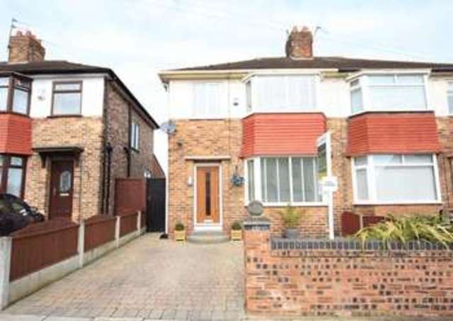  Image of 3 bedroom Semi-Detached house for sale in Walsingham Road Liverpool L16 at Walsingham Road  Liverpool, L16 3NT