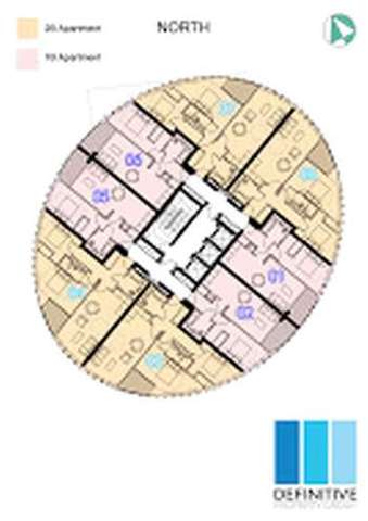  Image of 1 bedroom Property for sale in Wandsworth Road London SW8 at Nine Elms London London, SW8 2LY