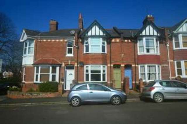  Image of 3 bedroom Terraced house to rent in West Grove Road Exeter EX2 at St Leonards  Exeter, EX2 4LU