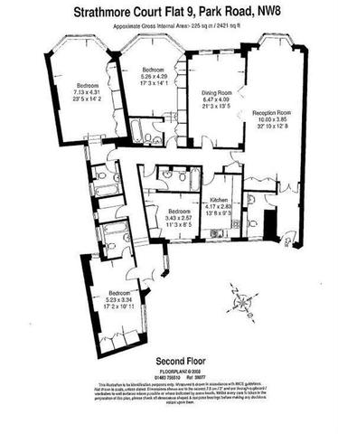  Image of 4 bedroom Flat to rent in Park Road London NW8 at Park Road St Johns Wood Lisson Grove, NW8 7HY