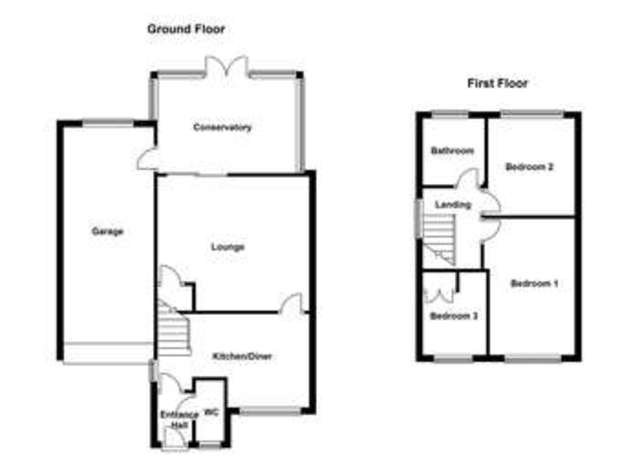  Image of 3 bedroom Semi-Detached house for sale in Manor Crest Crigglestone Wakefield WF4 at Crigglestone Wakefield West Yorkshire, WF4 3FD
