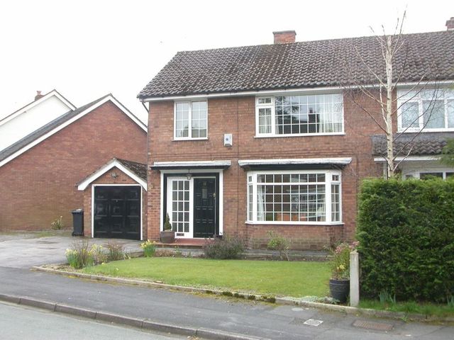  Image of 3 bedroom Semi-Detached house for sale in Gloucester Road Poynton Stockport SK12 at Gloucester Road  Stockport, SK12 1JJ