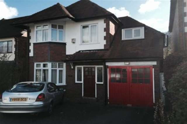  Image of 4 bedroom Detached house to rent in Ellesboro Road Harborne Birmingham B17 at Birmingham, B17 8PU