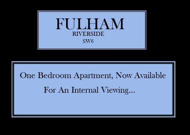  Image of 1 bedroom Flat for sale in Central Avenue London SW6 at Fulham Riverside  Fulham, SW6 2GN