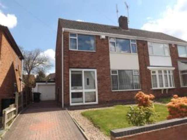  Image of 3 bedroom Semi-Detached house for sale in George Marston Road Binley Coventry CV3 at Binley Coventry Binley, CV3 2HH
