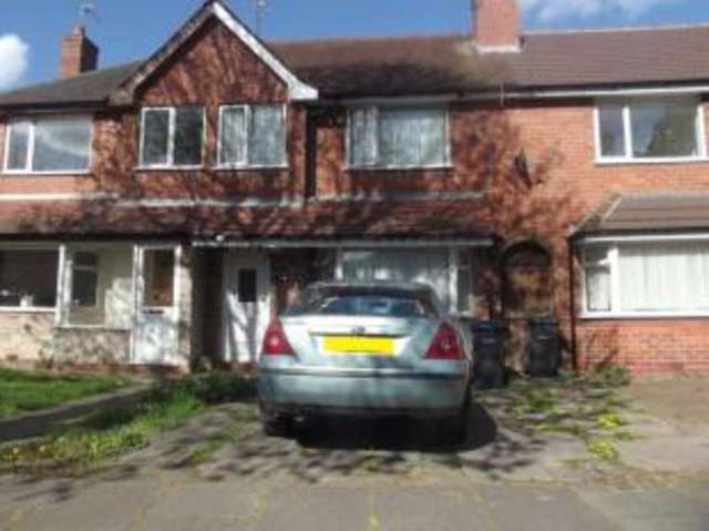  Image of 3 bedroom Terraced house for sale in Grindleford Road Great Barr Birmingham B42 at Birmingham West Midlands Perry Barr, B42 2SG