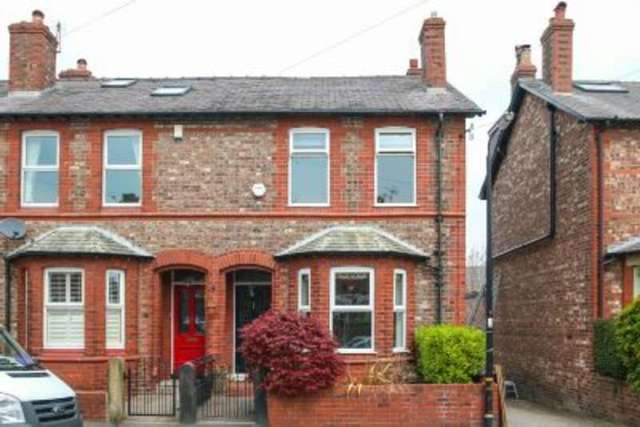  Image of 2 bedroom End of Terrace for sale in Hermitage Road Hale Altrincham WA15 at ALTRINCHAM, WA15 8BW