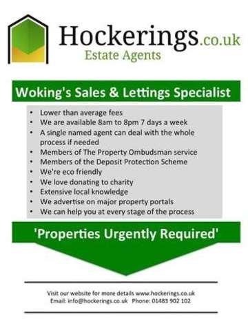  Image of 3 bedroom Detached house to rent in Maybury Road Woking GU21 at Maybury Road  Woking, GU21 5JL