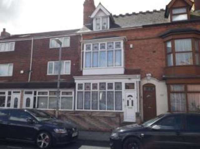  Image of 5 bedroom Terraced house for sale in Palmerston Road Sparkbrook Birmingham B11 at Birmingham West Midlands Great Heath, B11 1LH