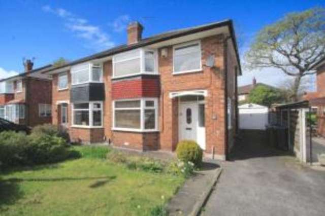  Image of 3 bedroom Semi-Detached house for sale in St. Austell Drive Heald Green Cheadle SK8 at Heald Green Cheadle Heald Green, SK8 3EG