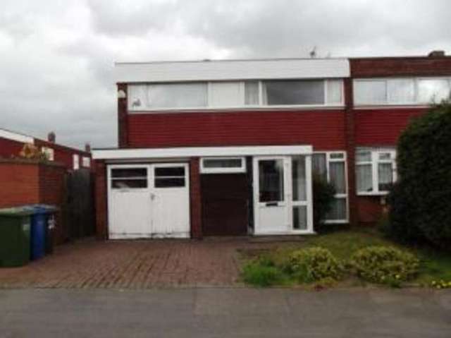  Image of 3 bedroom Semi-Detached house for sale in Telford Road Tamworth B79 at Tamworth Staffordshire Wigginton, B79 8EZ