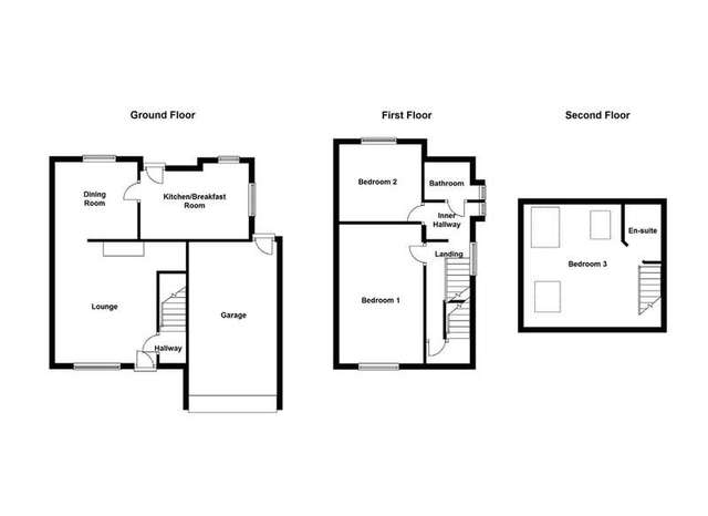  Image of 3 bedroom Semi-Detached house for sale in Heath Wakefield WF1 at Heath Wakefield West Yorkshire, WF1 5ST