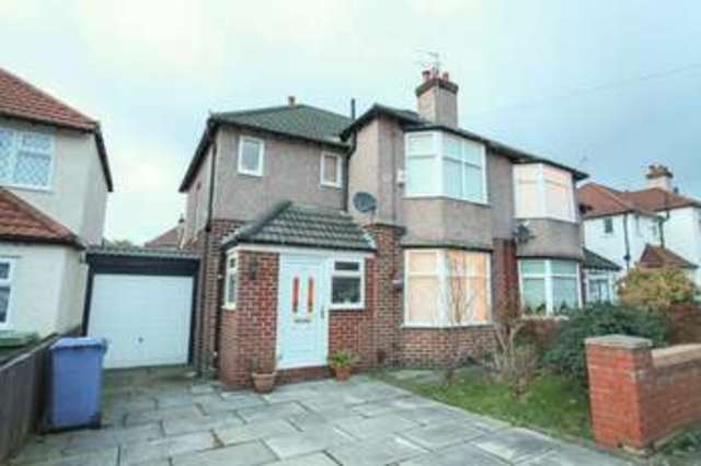  Image of 3 bedroom Semi-Detached house for sale in Wembley Road Mossley Hill Liverpool L18 at Wembley Road Mossley Hill Liverpool, L18 2DP