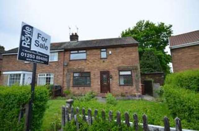  Image of 2 bedroom Semi-Detached house for sale in Walney Place Blackpool FY3 at Walney Place  Blackpool, FY3 7RT