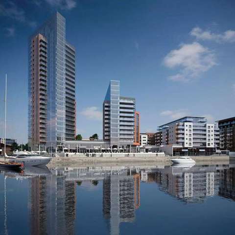  Image of 2 bedroom Flat to rent in Ocean Way Ocean Village Southampton SO14 at Ocean Village Southampton Northam, SO14 3LJ