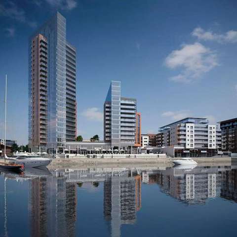  Image of 2 bedroom Flat to rent in Ocean Way Ocean Village Southampton SO14 at Ocean Way Southampton Hampshire, SO14 3LJ