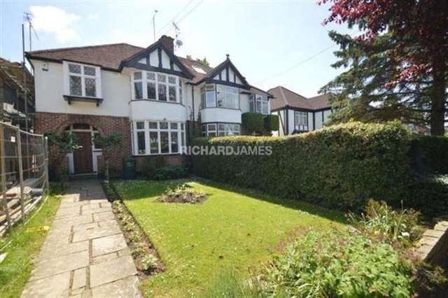  Image of 3 bedroom Semi-Detached house for sale in Copthall Drive London NW7 at Mill Hill, NW7 2NB