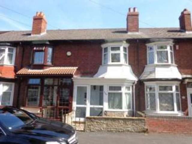 Image of 3 bedroom Terraced house for sale in Davey Road Handsworth Birmingham B20 at Birmingham West Midlands Perry Barr, B20 3EG