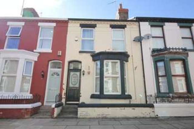  Image of 3 bedroom Terraced house for sale in Errol Street Aigburth Liverpool L17 at Errol Street  Liverpool, L17 7DJ