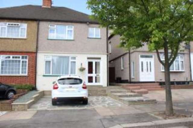  Image of 3 bedroom Semi-Detached house for sale in Cardinal Drive Ilford IG6 at Ilford  Barkingside, IG6 2SJ