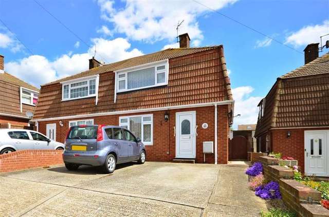 Image of 2 bedroom Semi-Detached house for sale in Kingshill Drive Hoo Rochester ME3 at Hoo Rochester Rochester, ME3 9JP