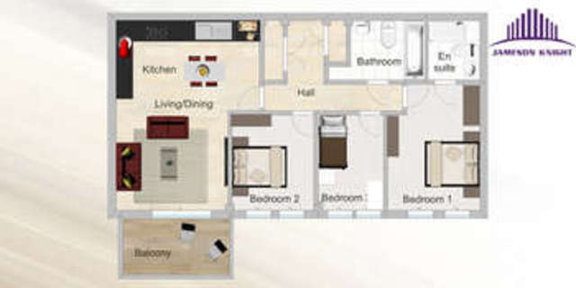  Image of 3 bedroom Property for sale in Hannaford Walk London E3 at E3 3TF  Bromley by Bow, E3 3TF