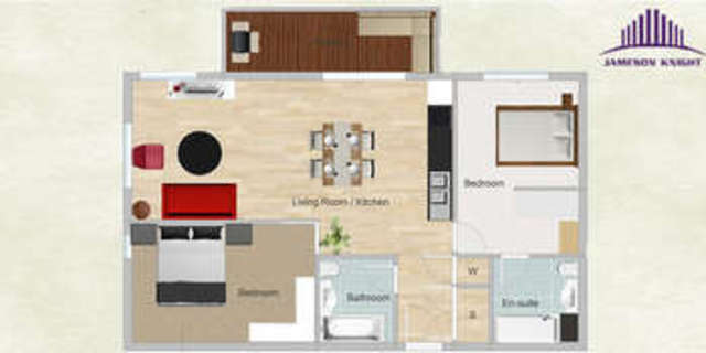  Image of 1 bedroom Property for sale in Elephant & Castle London SE1 at SE1 6SQ  Newington, SE1 6SQ