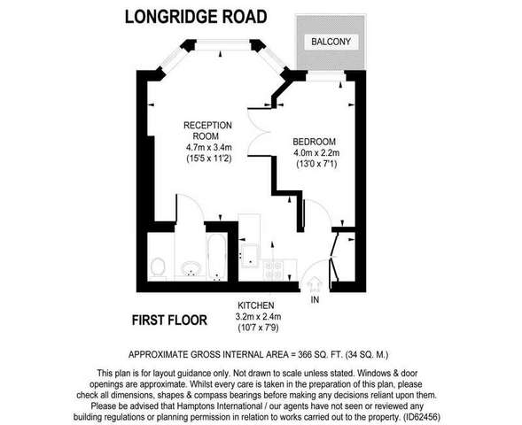  Image of 1 bedroom Flat to rent in Longridge Road London SW5 at Longridge Road  London, SW5 9SB