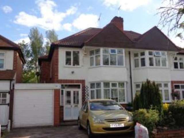  Image of 3 bedroom Semi-Detached house for sale in Osmaston Road Harborne Birmingham B17 at Birmingham West Midlands Harborne, B17 0TN