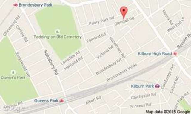  Image of 1 bedroom Flat for sale in Glengall Road London NW6 at 36 Glengall Road London Brondesbury Park, NW6 7GF