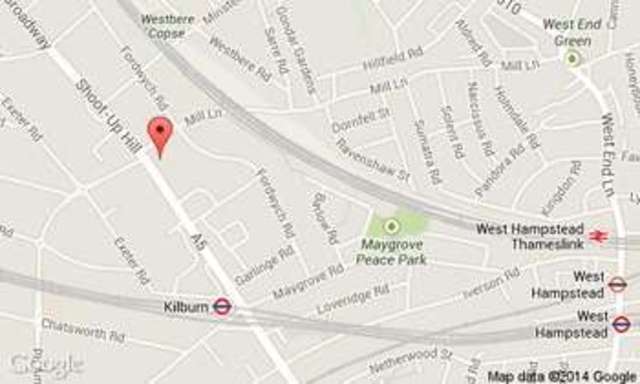  Image of 1 bedroom Flat to rent in Shoot Up Hill London NW2 at Kilburn London Fortune Green, NW2 3PH