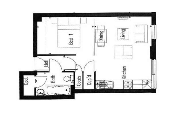  Image of 1 bedroom Property to rent in Stoke Road Slough SL2 at Stoke Road  Slough, SL2 5AH