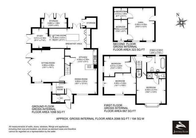  Image of 3 bedroom Semi-Detached house for sale in Potter Row Great Missenden HP16 at POTTER ROW, HP16 9LT