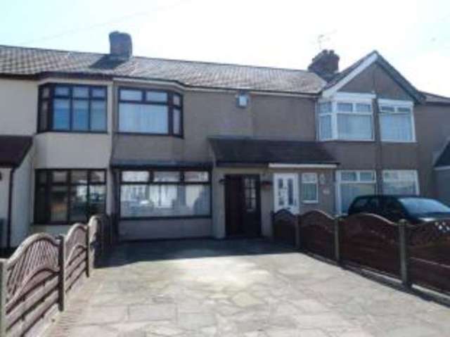  Image of 3 bedroom Terraced house for sale in Manser Road Rainham RM13 at Rainham  South Hornchurch, RM13 8NL