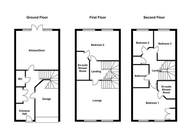  Image of 4 bedroom Semi-Detached house for sale in Stafford Terrace Wakefield WF2 at Wakefield West Yorkshire, WF2 9EB
