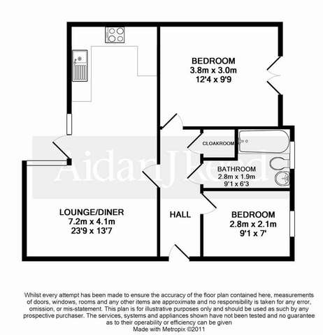  Image of 2 bedroom Apartment to rent in Swan Street Sileby Loughborough LE12 at 101 Swan Street  Sileby, LE12 7NN